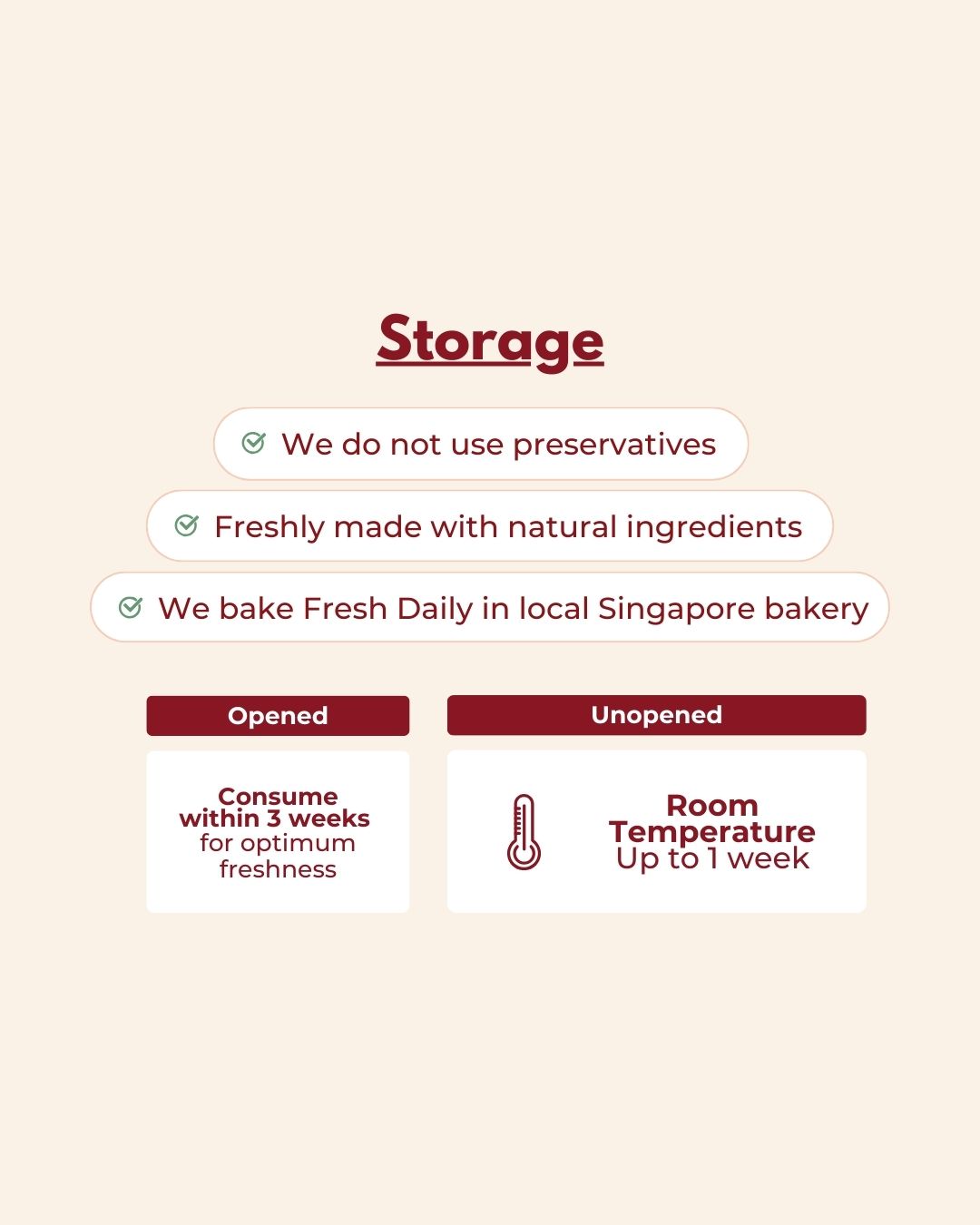 Pre Order Crunchy Cookies 250G