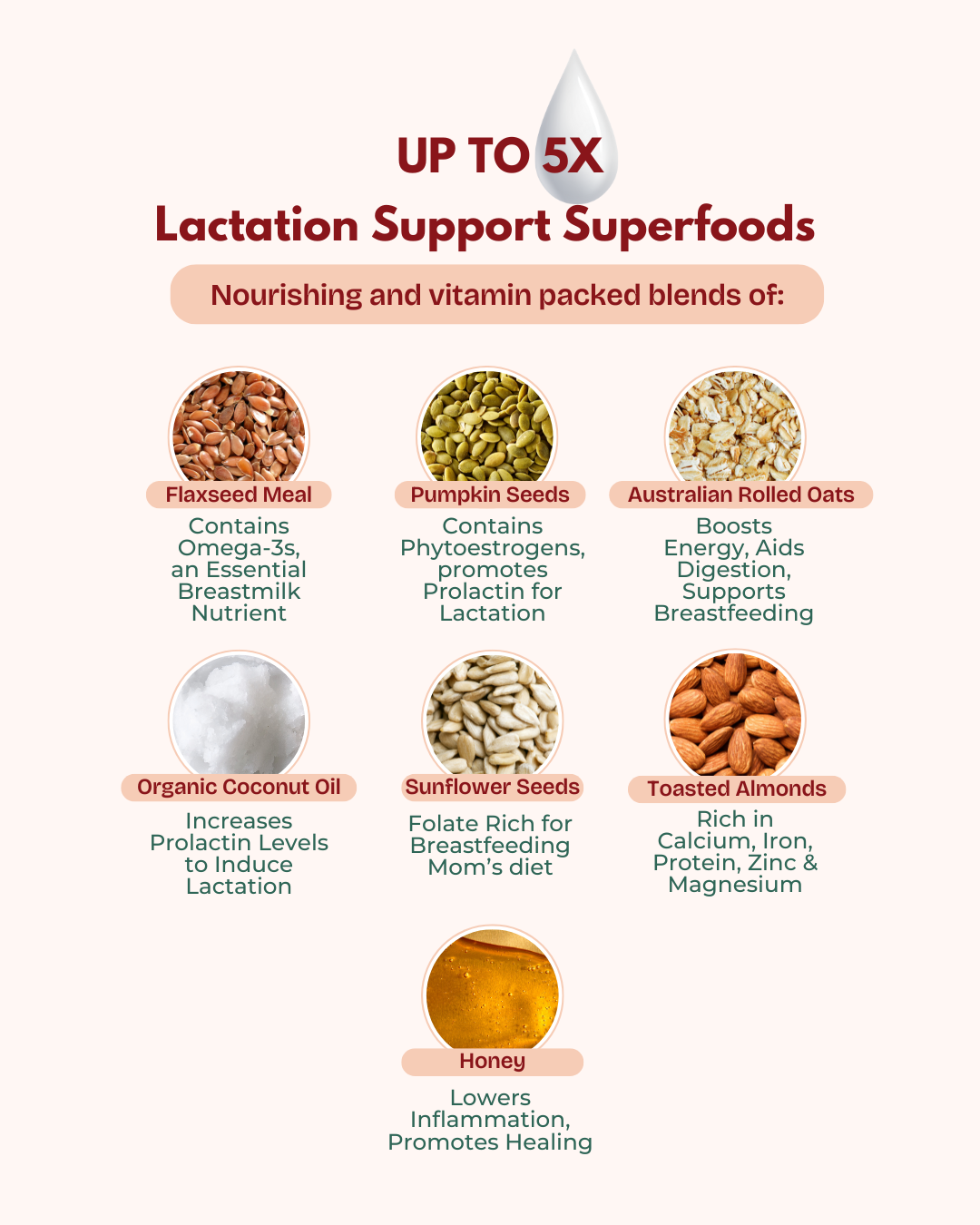 Postpartum Granola With Galactagogues