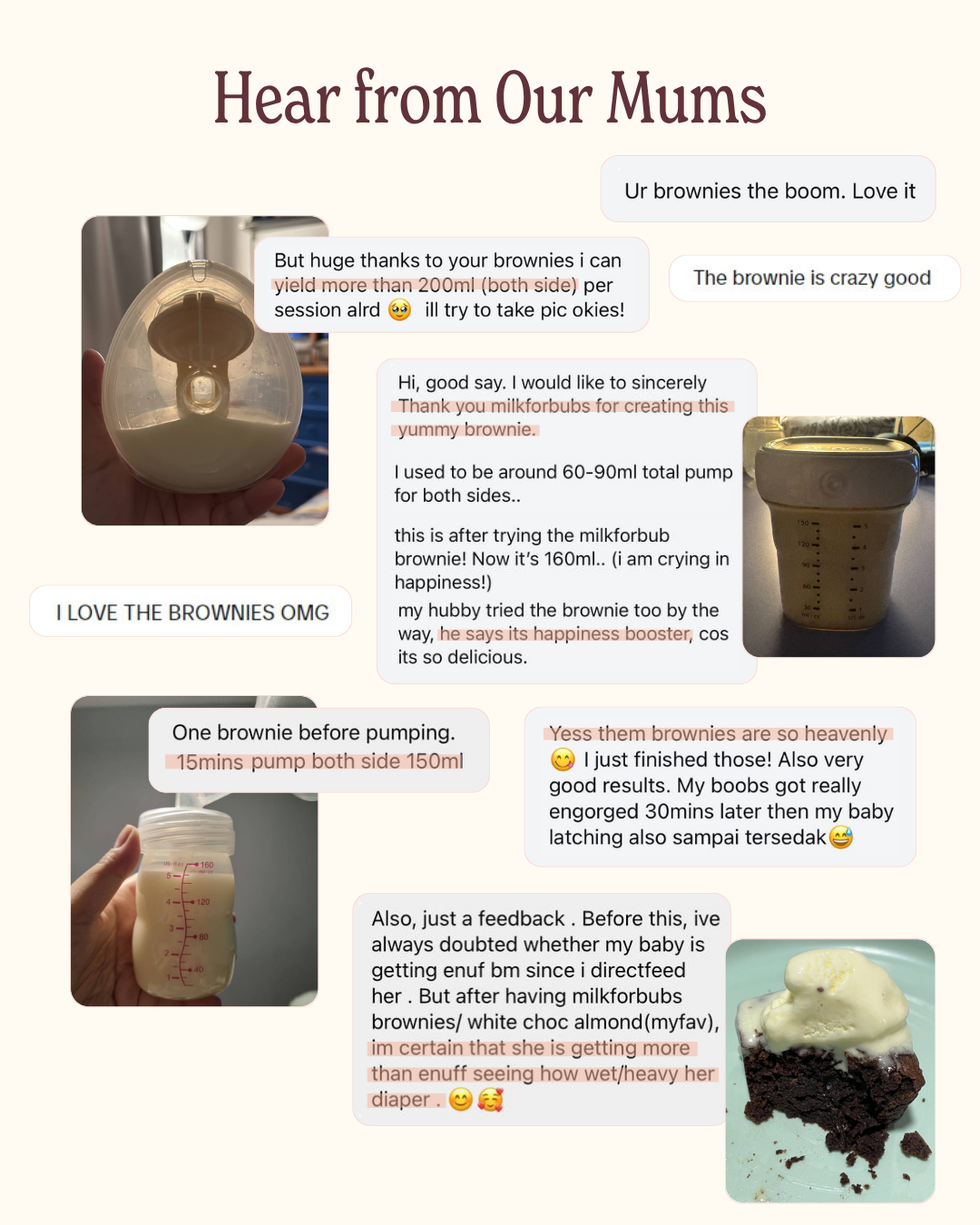 Lactation Brownies