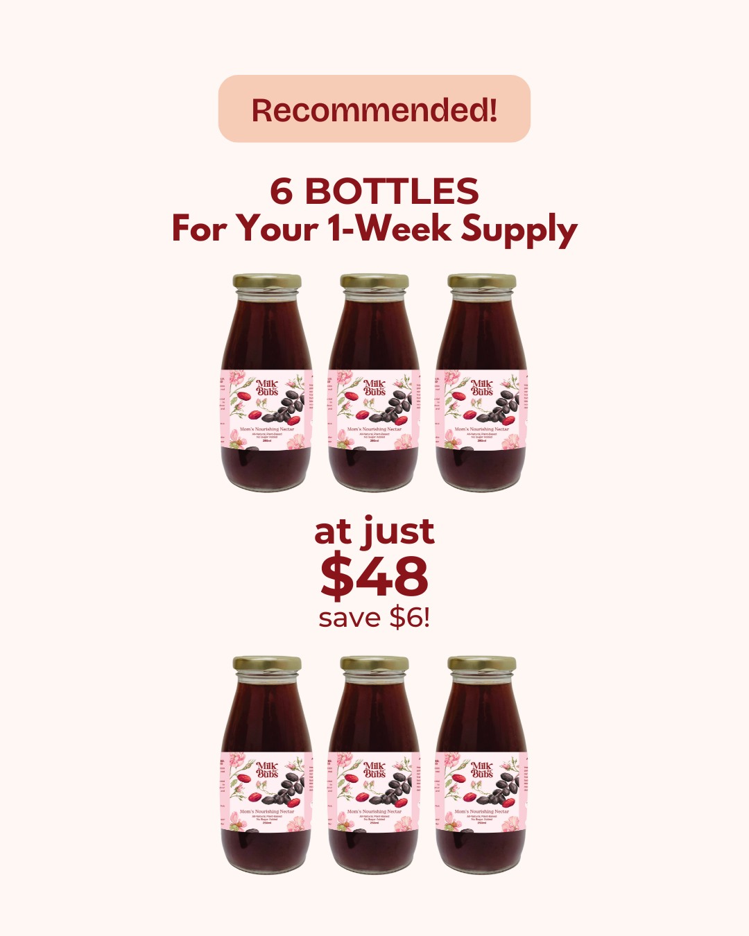 Natural Recovery Drink For Mothers