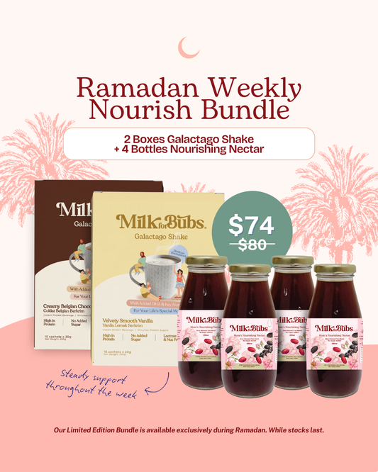 Ramadan Weekly Nourish Bundle (4 Nectars, 2 Galactago Shake)
