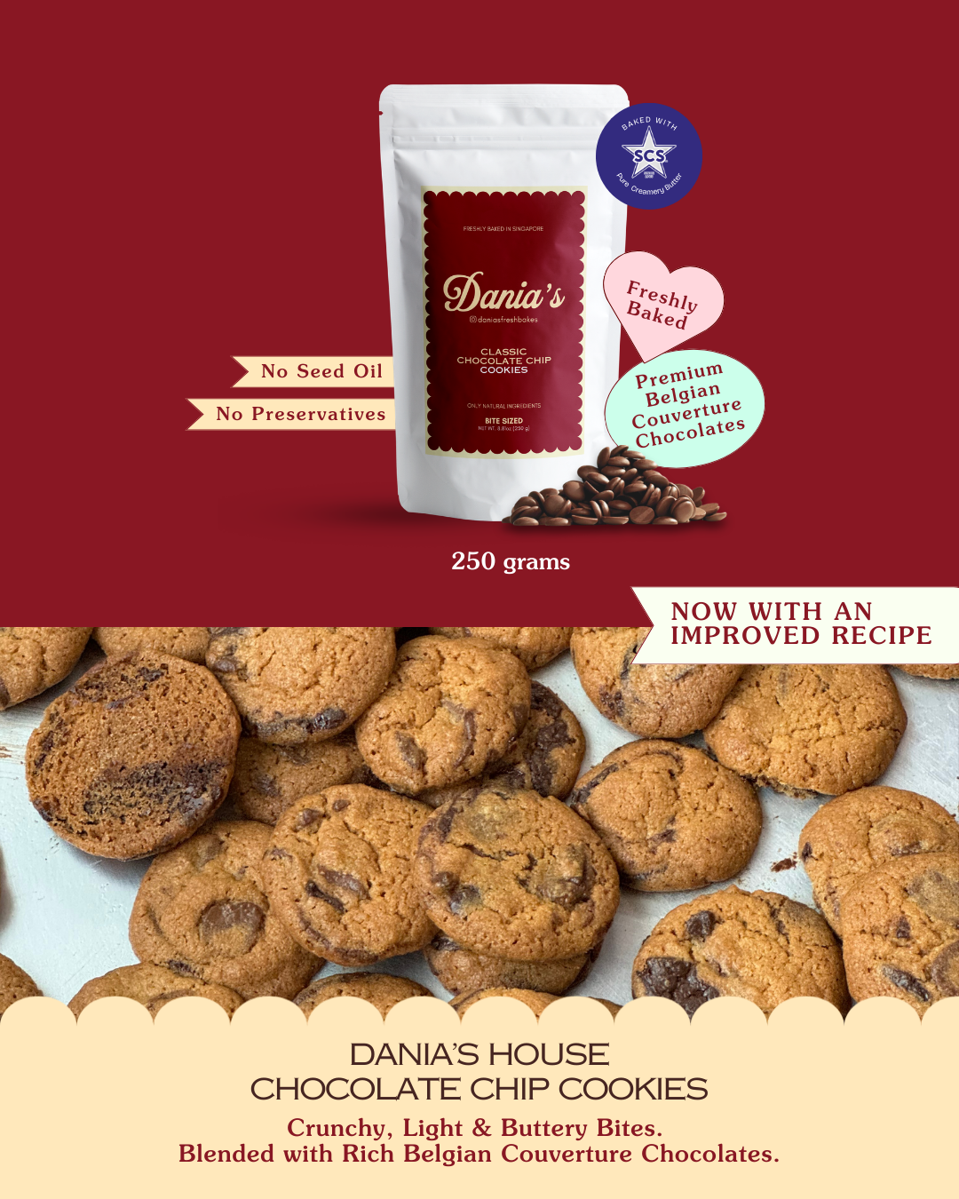 Crunchy Cookies 250G