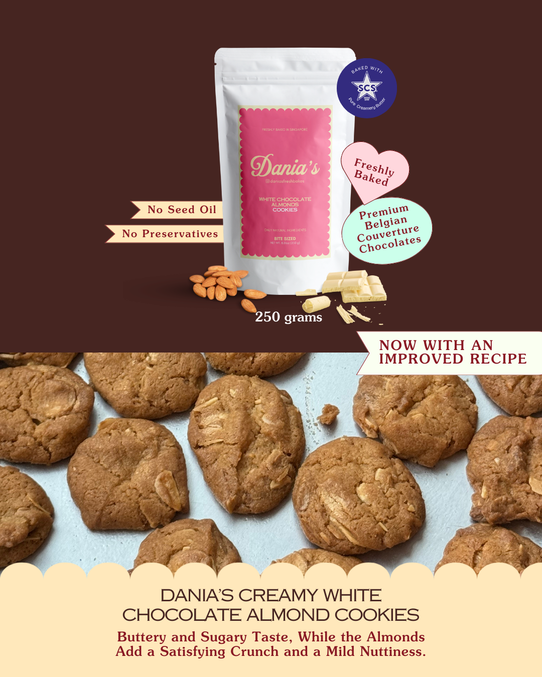 Crunchy Cookies 250G