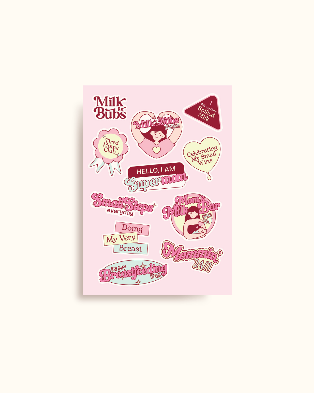 Breast Pump Stickers