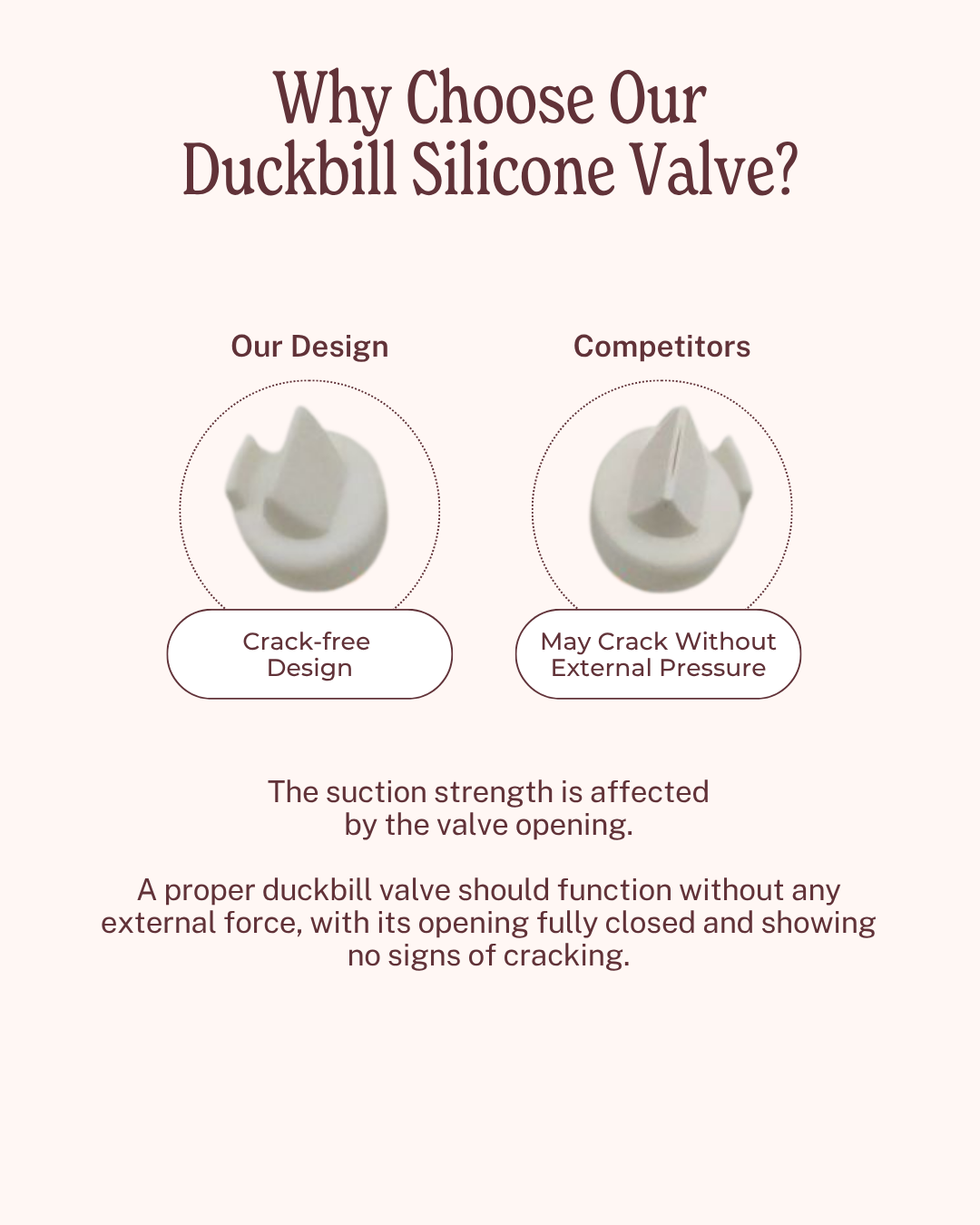 Duckbill Silicone Valve