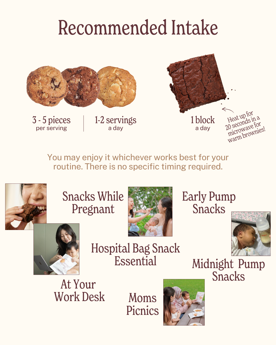 Mommy Happy Bundle (2 Cookies, 1 Brownies)