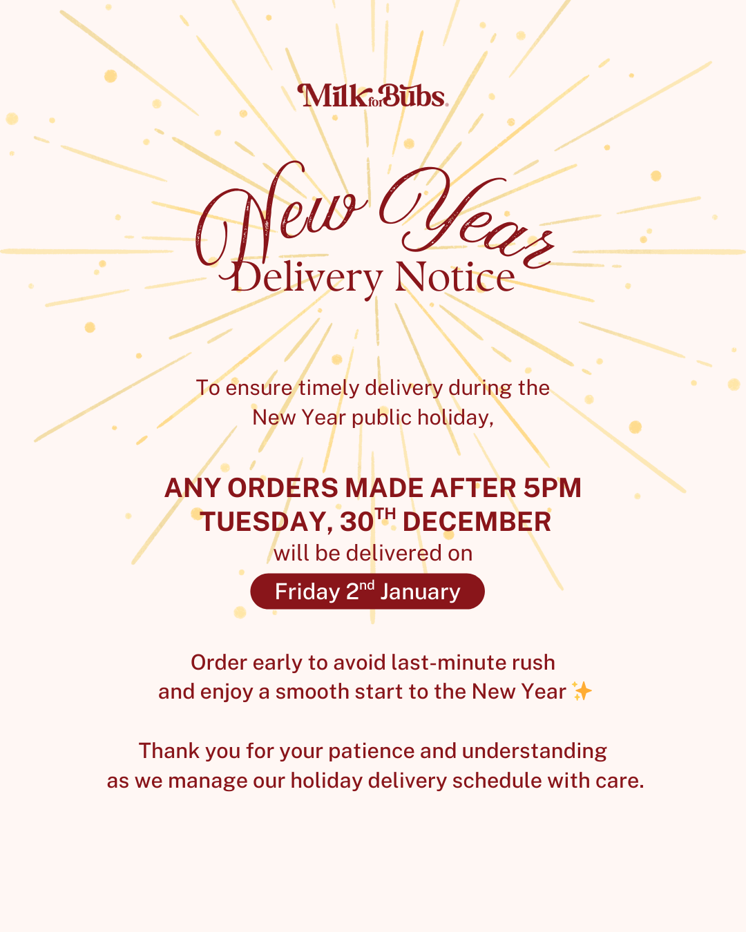 Milk Storage Guide Magnet