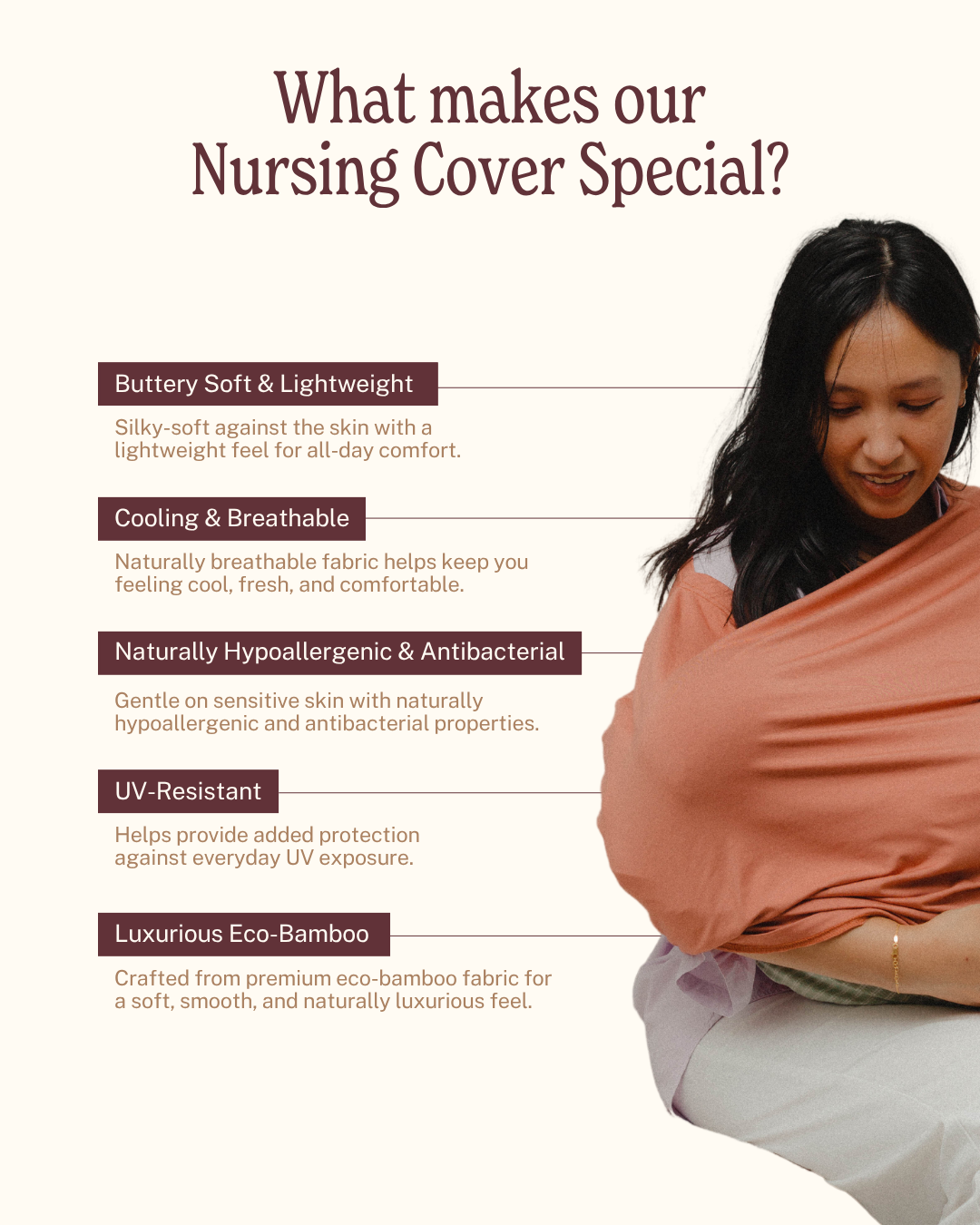 Smooth Like Butter Nursing Cover