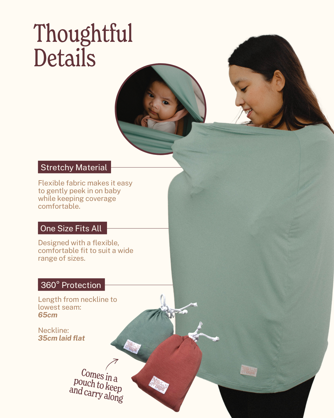 Smooth Like Butter Nursing Cover